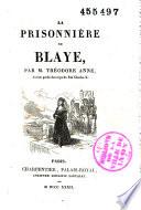 La prisonnière de Blaye