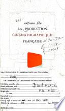 La Production cinématographique française