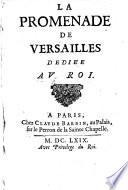 La promenade de Versailles