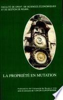 La propriété en mutation