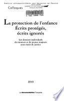 La protection de l'enfance
