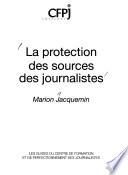 La protection des sources des journalistes
