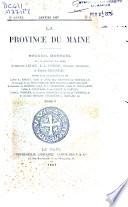 La Province du Maine