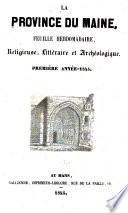La province du Maine