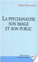 La psychanalyse, son image et son public