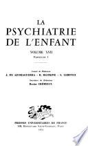 La Psychiatrie de l'enfant