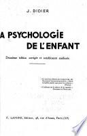 La psychologie de l'enfant