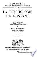 La psychologie de l'enfant