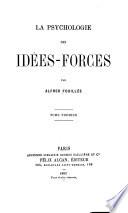 La psychologie des idées-forces