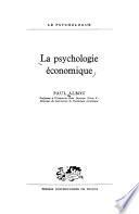 La psychologie économique