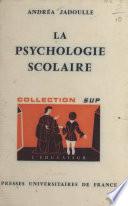 La psychologie scolaire