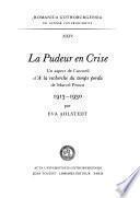 La pudeur en crise