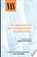 La Quantité et ses modulations qualitatives