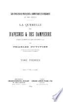 La querelle des d'Avesnes & des Dampierre jusqu'a la mort de Jean d'Avesnes, 1257