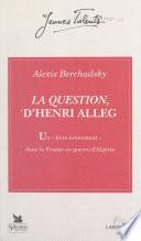 La Question, d'Henri Alleg