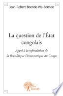 La question de l'État congolais