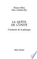 La quête de l'unité