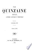La Quinzaine