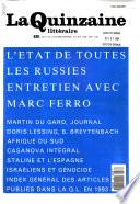 La Quinzaine littéraire