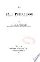 La race prussienne