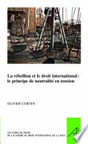 La rébellion et le droit international