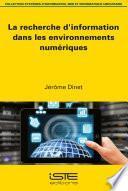 La recherche d'information dans les environnements numériques