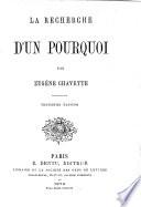 La recherche d'un pourquoi