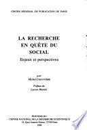 La recherche en quête du social