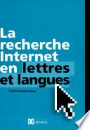 La recherche Internet en lettres et langues