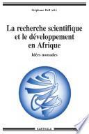 La recherche scientifique et le développement en Afrique