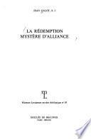 La Redemption, mystere d'alliance. - Paris [usw.]: De Brouwer (1965). 401 S. 8°