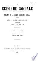 La Réforme sociale