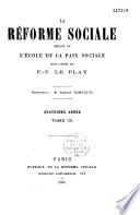 La Réforme sociale