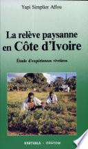 La relève paysanne en Côte d'Ivoire