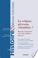 La religion africaine réhabilitée