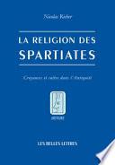 La religion des Spartiates