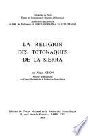 La religion des totonaques de la Sierra