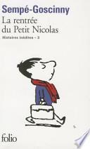 La rentrée du Petit Nicolas