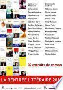 La rentrée littéraire 2012 - 32 extraits de roman