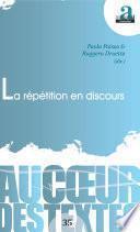 La répétition en discours