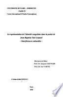 La représentation de l'identité congolaise dans la poésie de Jean-Baptiste Tati Loutard