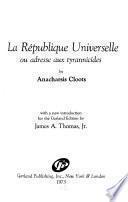 La république universelle