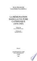 La résignation dans la culture catholique