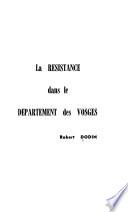 La Résistance dans le département des Vosges