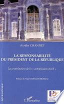 La responsabilité du président de la république