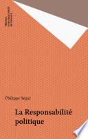 La Responsabilité politique