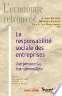 La responsabilité sociale des entreprises