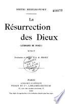 La résurrection des Dieux, Léonard de Vinci