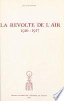 La révolte de l'Aïr