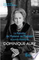 La révolte de Madame de Merteuil